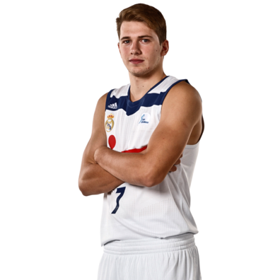 Camiseta Réplica Luka Doncic #7# R. Madrid 2016/17 (blanco)