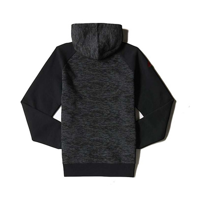 Adidas Sudadera D-Rose Chisel FZ (negro/gris/rojo)