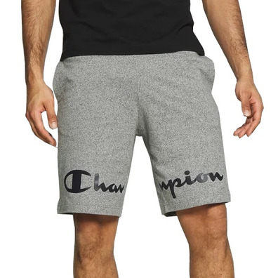 Champion Athletic Horizontal Script Logo "Dark Grey Melangue"