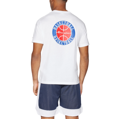 Champion Basketball Inspired Logo T-Shirt "White"