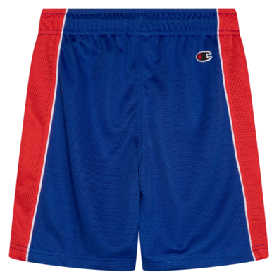 Champion Basketball Kids Inspired Logo Short "Blue-Red"