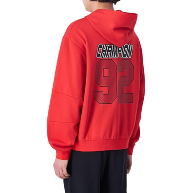 Champion Modern Sport Hooded Sweatshirt "Red"