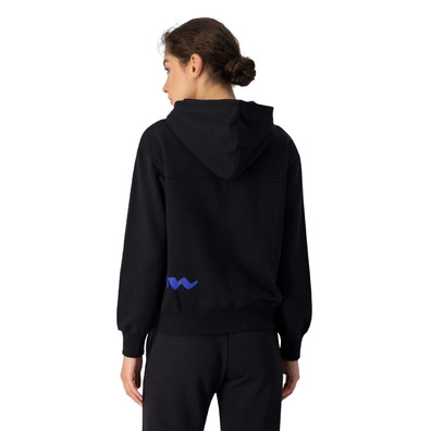 Champion Legacy Hooded Sweatshirt with Colorful Details "Black"