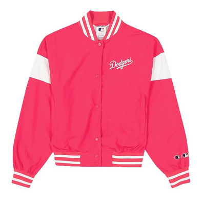 Champion MLB Rochester Autenthic L.A Dodgers Light Jacket Bomber "Pink Fuchsia"