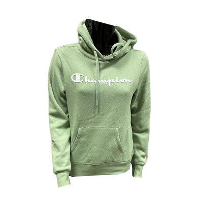 Champion Wn´s Legacy Script Logo Polar Fleece Hoodie "Light green"