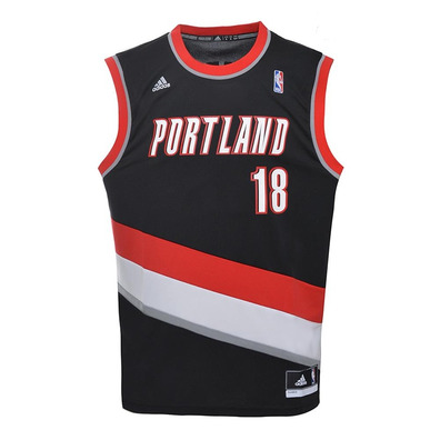 Adidas Camiseta Réplica NBA Claver Blazers (negra)