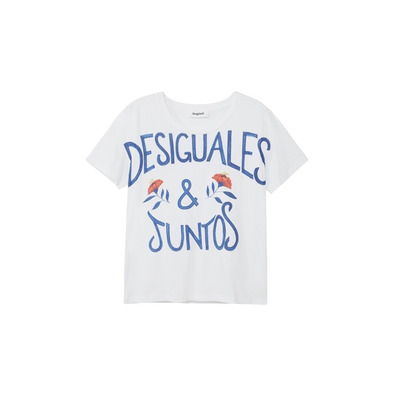 Desigual Desiguales y Juntos - Flowers T-Shirt