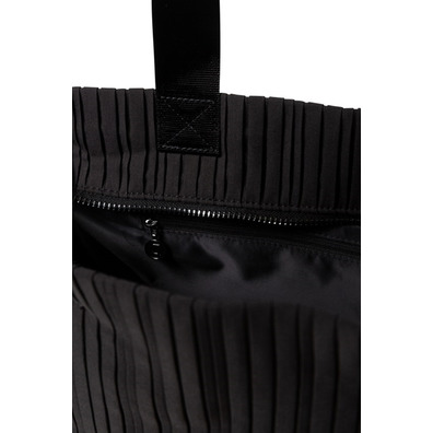 Desigual Duffle Bag Pleats Black