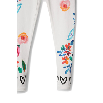 Desigual Girls Floral Leggings