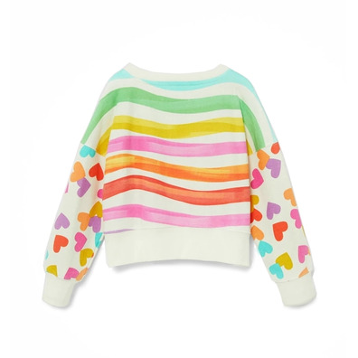 Desigual Girls "I Love You" Sweatshirt