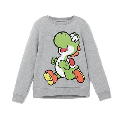 Desigual Kids Super Mario Plush Sweatshirt