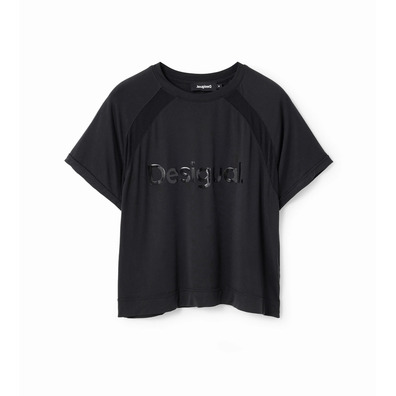 Desigual Mesh Sport T-shirt "Black"