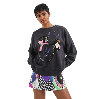 Desigual Mickey Mouse Sequin Sweatshirt