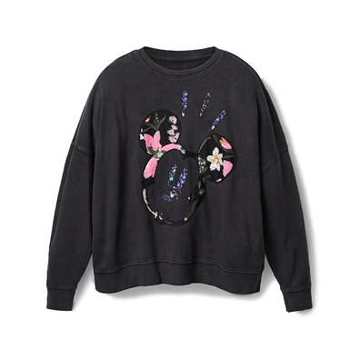 Desigual Mickey Mouse Sequin Sweatshirt