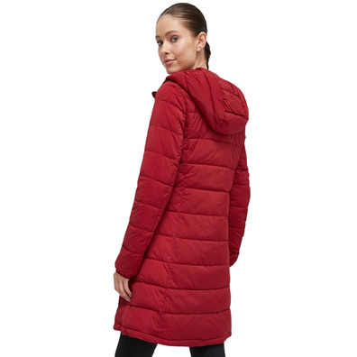 Guess Aleta Long Puffer Jacket "Bordeaux"