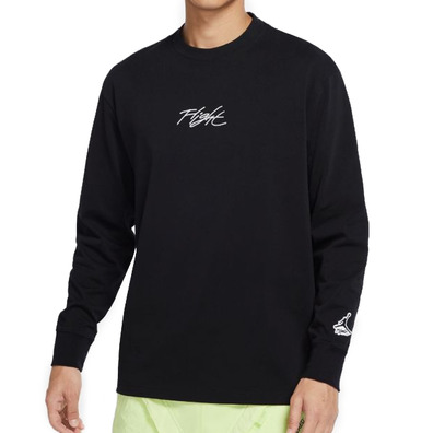 Jordan Flight Essentials Long-Sleeve T-Shirt "Black"