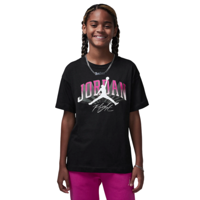 Jordan Girls JDB Push Through Graphic T-Shirt "Black"