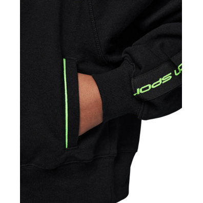 Jordan Girls JFG Dri-FIT Sport Pollover Hooodie "Black"