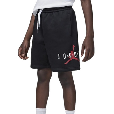 Jordan Kids Jumpman Kids Logo Sustainable Fleece Shorts ''Black''