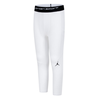 Jordan Kids Dri-FIT MJ Sport Compression Tights "White"