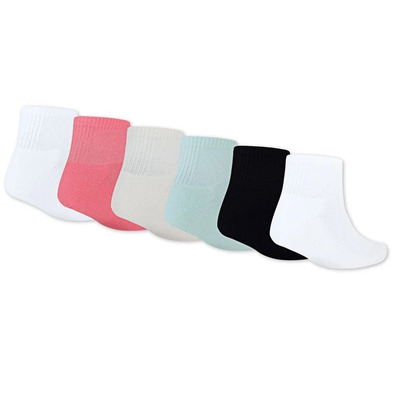 Jordan Kids JDB Everyday Essentials Ankle 6 PPack Socks "Seafoam"