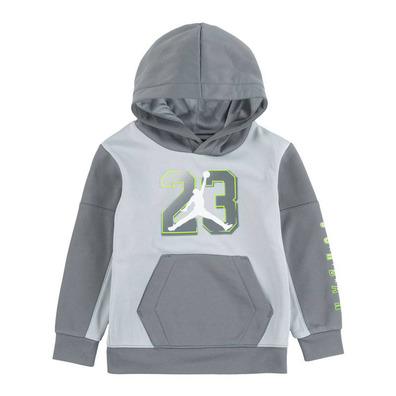 Jordan Kids Jumpman 23 Pollover Hoodie "Smoke Grey"