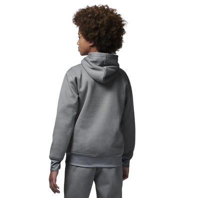 Jordan Kids Jumpman Logo Sustainable Hoodie "Smoke Grey"