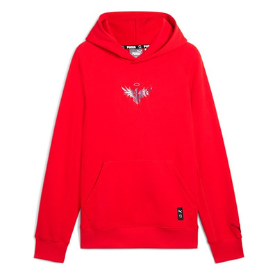 LaMelo Alwayz On Hoodie "All Time Red"