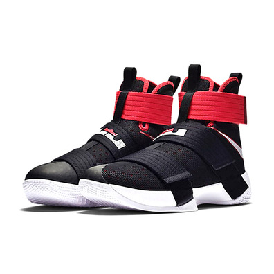 LeBron Soldier 10 SFG (GS) "Bred" (016/black/white/university red)