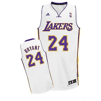 Adidas Camiseta Réplica Bryant Lakers (blanco/purpura/amarillo)