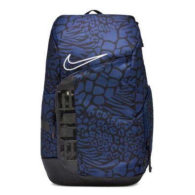 Nike Elite Pro Basketball Printed Backpack (32L) "Blue Leaf"