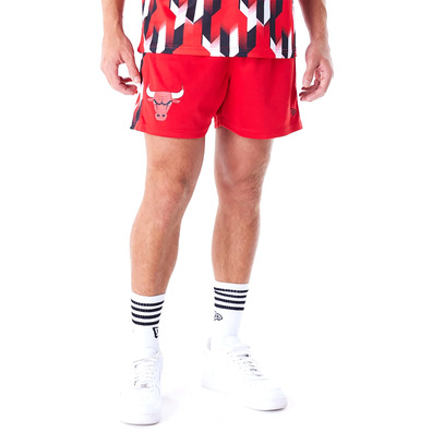 New Era NBA Chicago Bulls Soccer AOP Shorts