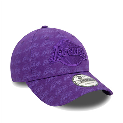 New Era NBA LA Lakers Team Monogram 9FORTY Adjustable Cap