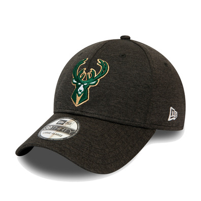 New Era NBA Milwaukee Bucks Black Base Team Pop 39THIRTY Cap