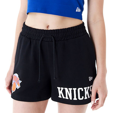 New Era NBA Team New York Knicks Logo Womens Shorts