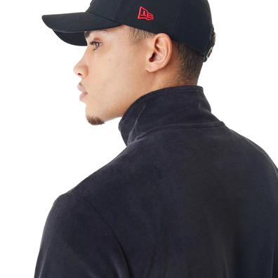 New Era NBA Chicago Bulls Lifestyle Velour Track Jacket