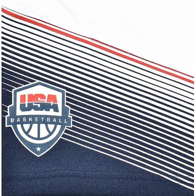 Short Réplica Basket USA (100/blanco/rojo/navy)