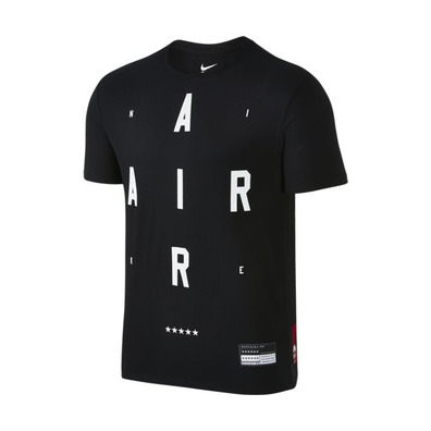 Nike Camiseta Air Brand Mark 2 (010/black/white)