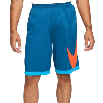 Nike Dri-FIT Men's Basketball Short "Marina-Laser Blue/Orange"