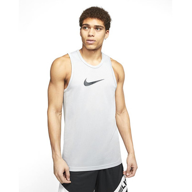 Nike Dri-FIT Men's Basketball SS Top "Grey"