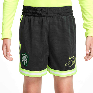 Nike Kids Giannis DNA Short "SmokeGrey Volt"