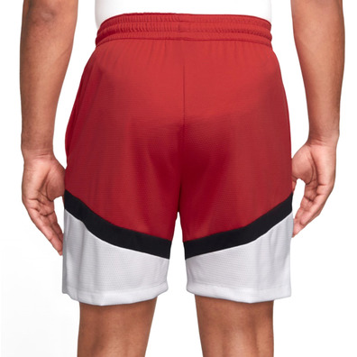 Nike Icon Dri-FIT 8" Basketball Shorts "Red"