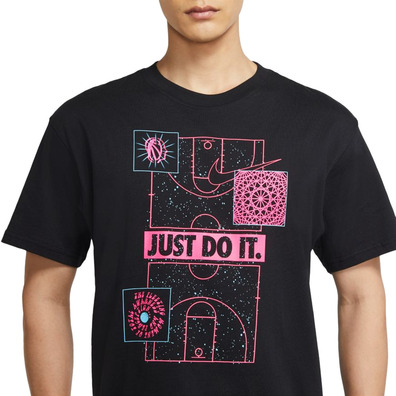 Nike "Just Do It." Men's Basketball T-Shirt "Black"