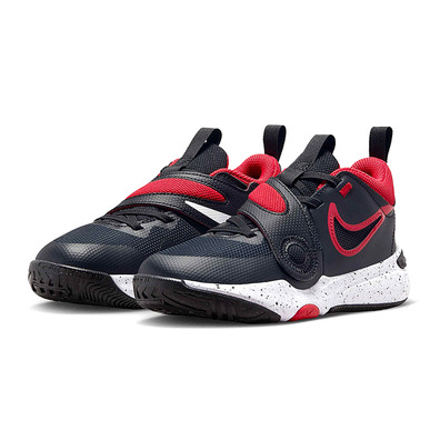 Nike Team Hustle D 11 (PS) "Black Red"