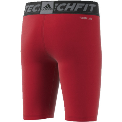 Niño Tech Fit Base Short (rojo)