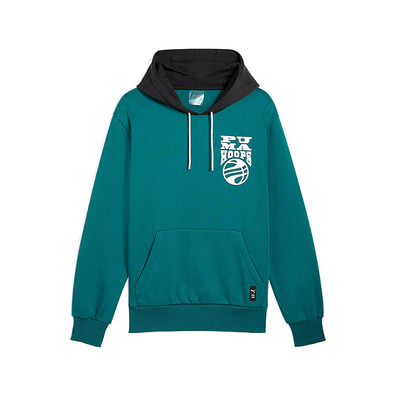 Puma Basket Posterize 2.0 Hoodie "Cold Green"