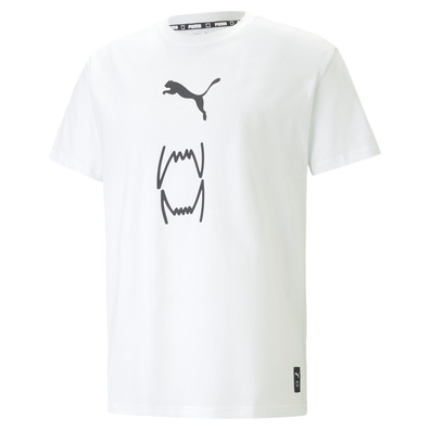 Puma Basketball Franchise Core Tee "White"