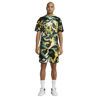 Puma Basketball Rival Rage AOP Tee  "Archive Green"