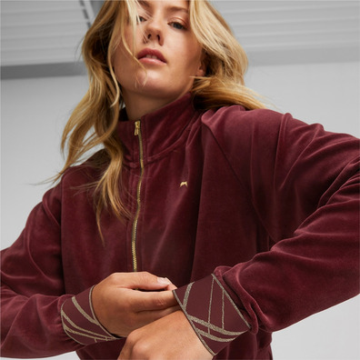 Puma Deco Glam Velour Full Zip