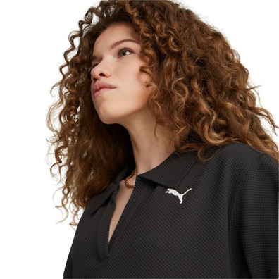 Puma Her Polo Tee "Black"